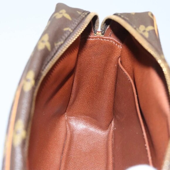 LOUIS VUITTON Monogram Compiegne 28 Clutch Bag M51845 LV Auth 119755 - Picture 11 of 16